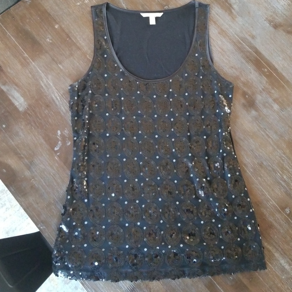 Banana Republic sequin tank